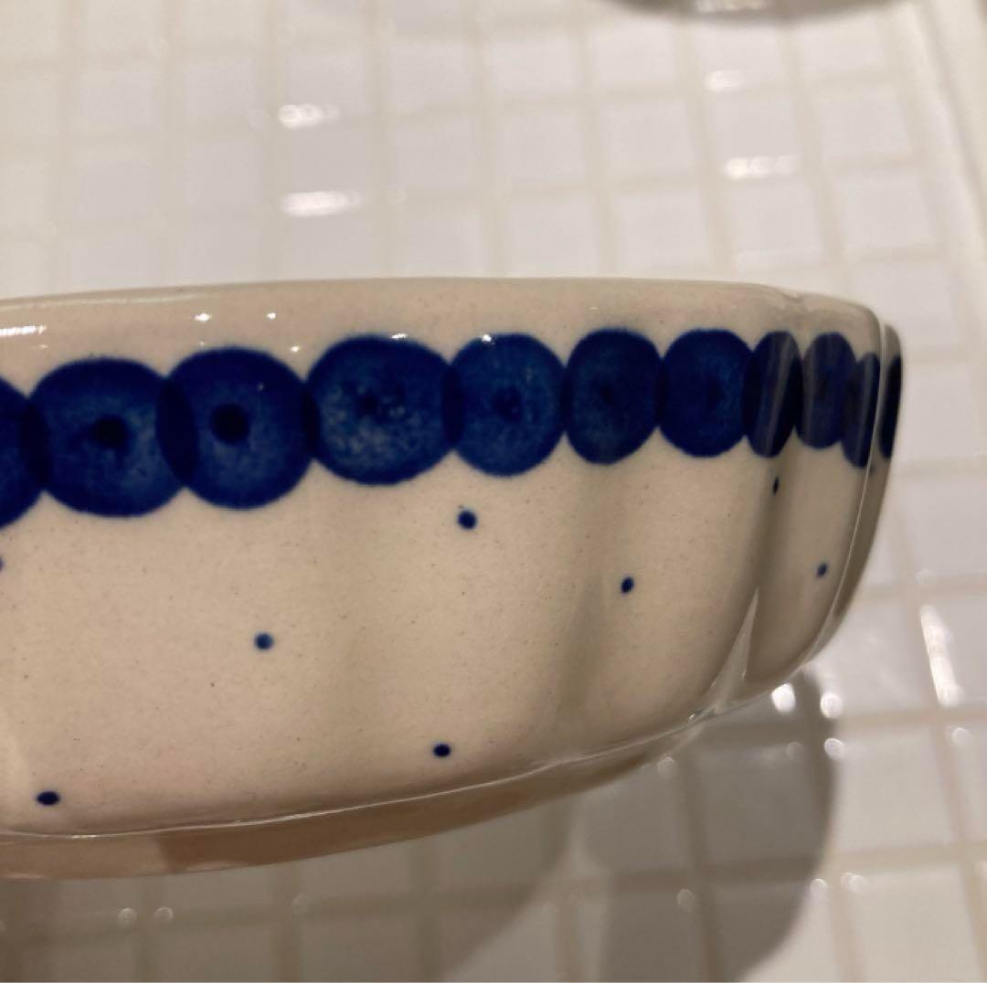 ポーリッシュポタリー　ポーランド食器　小鉢　15センチ