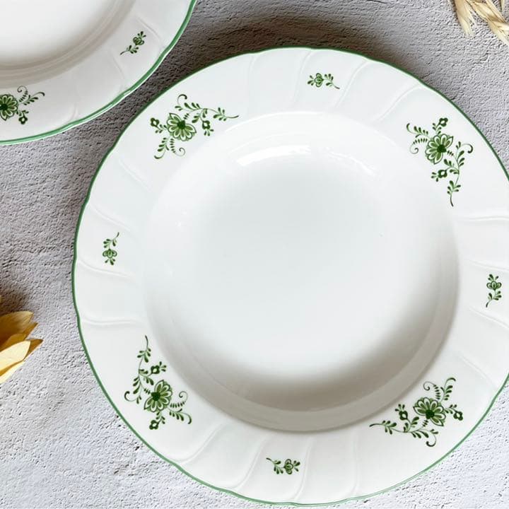 再販❣️新規ページにて Noritake クラフトーン レトロ 22㎝ 2枚