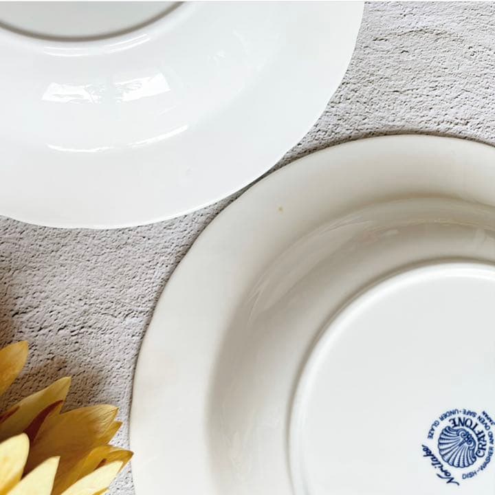 再販❣️新規ページにて Noritake クラフトーン レトロ 22㎝ 2枚