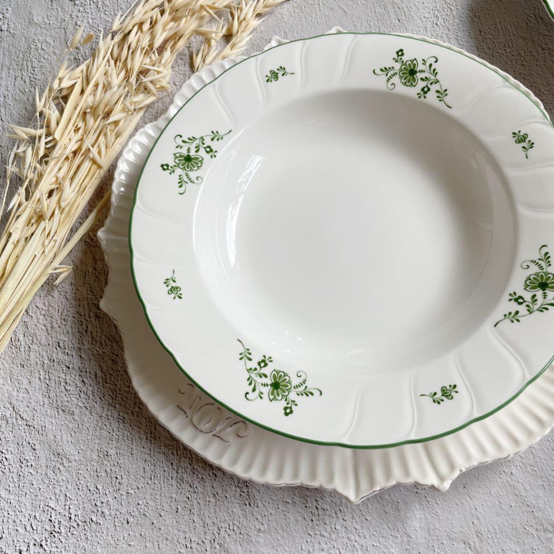 再販❣️新規ページにて Noritake クラフトーン レトロ 22㎝ 2枚