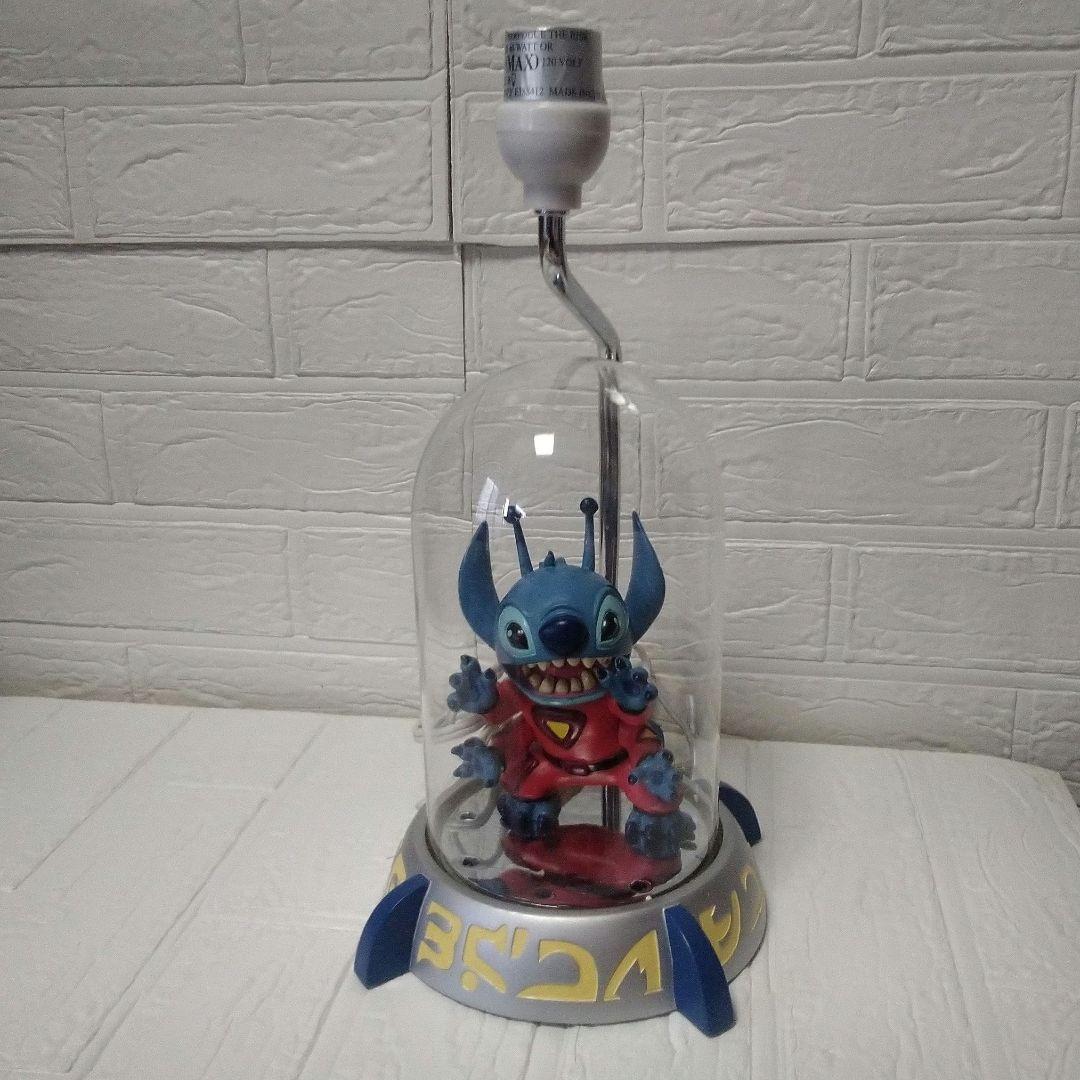 レア入手困難　アメリカ購入　スティッチ　BIG　オブジェ　ランプ　インテリア