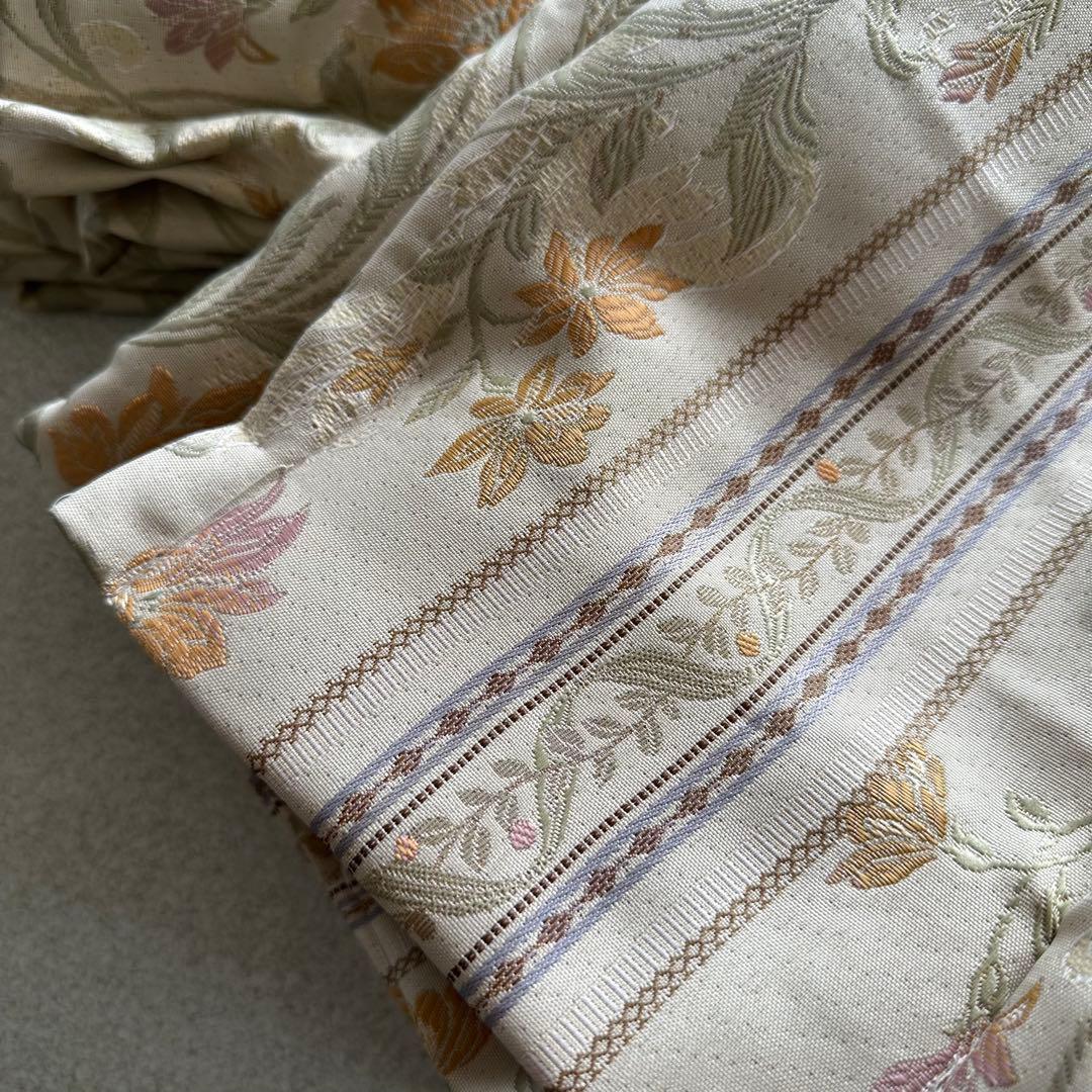 カーテン　幅125cm×丈220cm 2枚 ジャガード