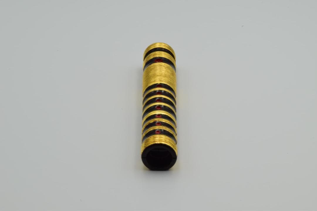 北村葵春作 笛 香合 共箱付 木製・漆塗り