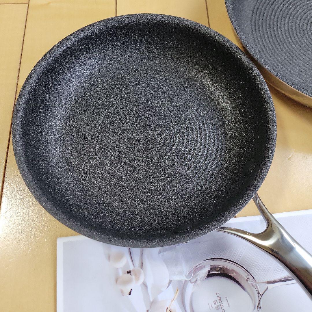 Meyer ①マイヤーサーキュロン　クラッド1 フライパン 2点セット