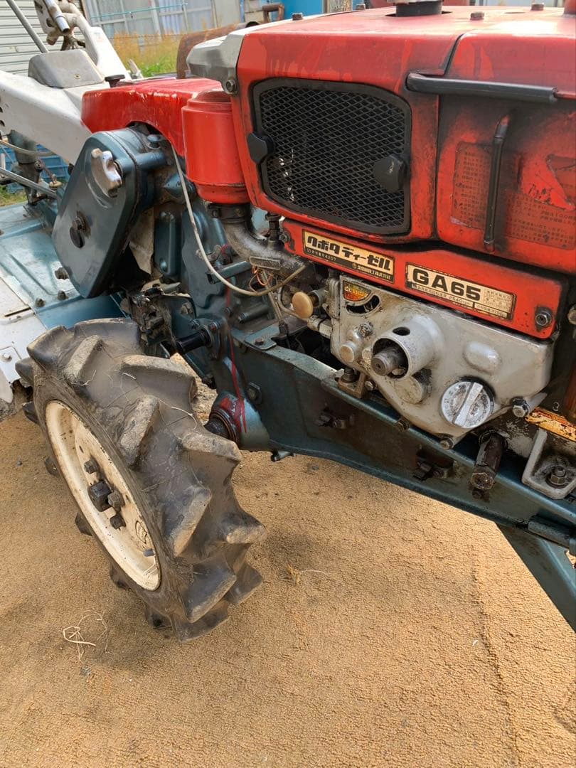 小型耕運機 GA65 ガソリンエンジン 赤 取引限定