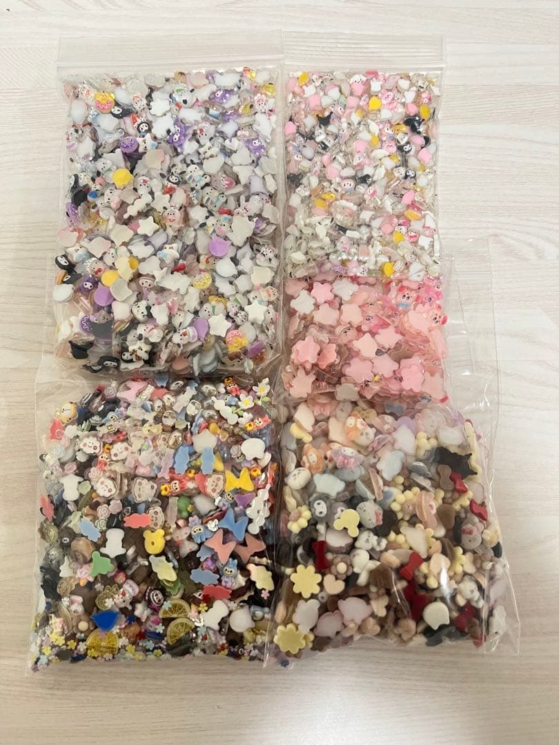 ネイルパーツ　700g以上　まとめ　大容量