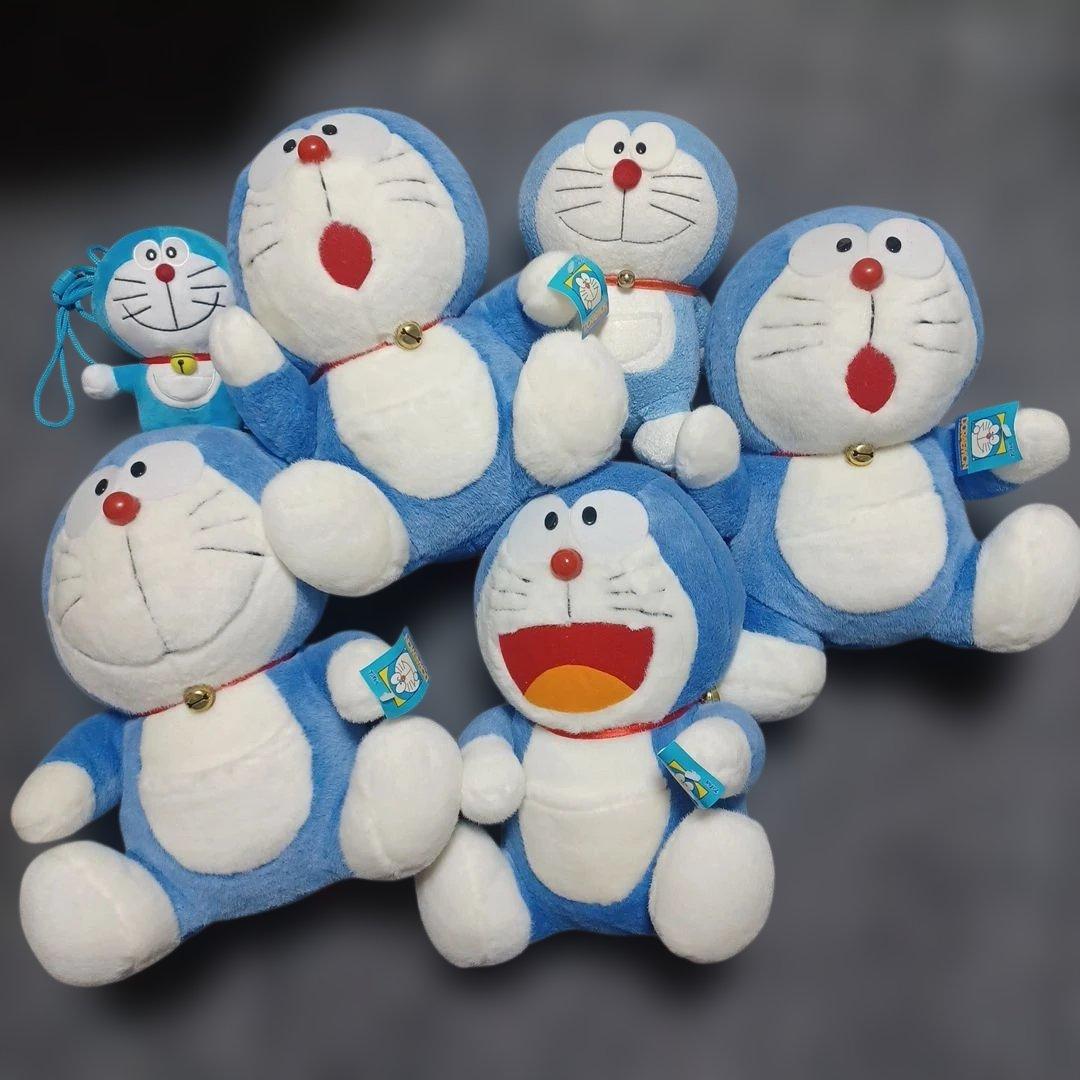 初期 ドラえもん ぬいぐるみ レトロ DORAEMON 6体 - メルカリ