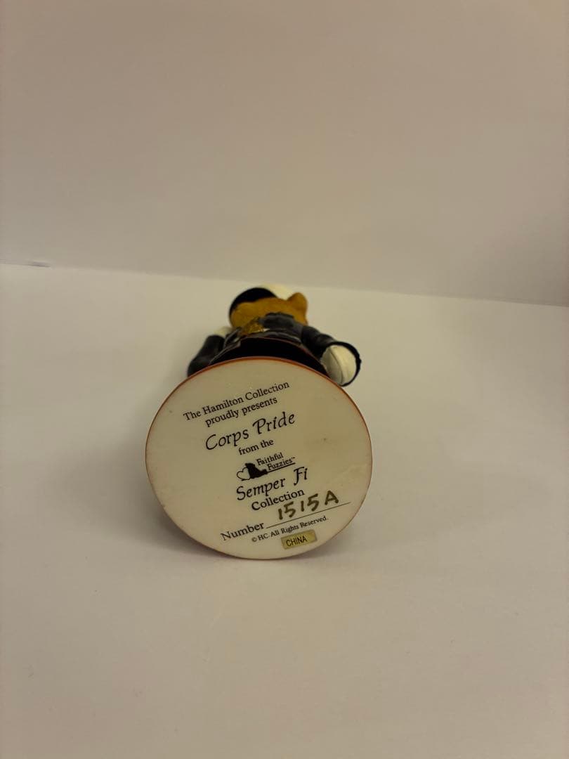 [希少]USMC 米海兵隊 チャレンジ ＆ USMCベア置物 2点セット