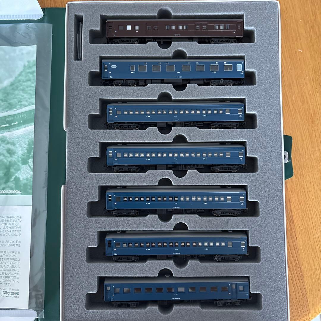 【新同】KATO 10-1378 寝台急行つるぎ7両基本セット⑤