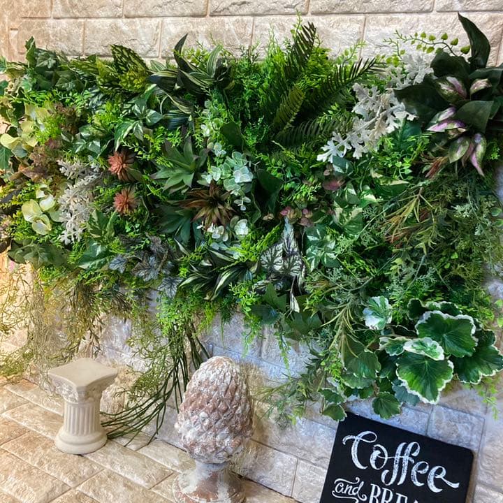 光触媒　人工観葉植物　ウォールグリーン　造花　インテリア