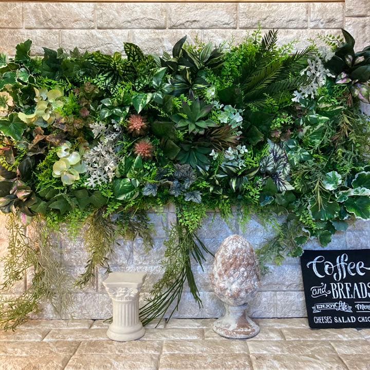 光触媒　人工観葉植物　ウォールグリーン　造花　インテリア