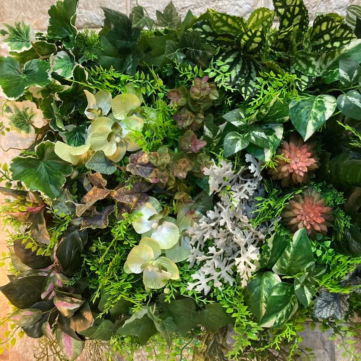 光触媒　人工観葉植物　ウォールグリーン　造花　インテリア