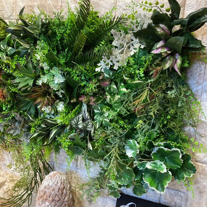 光触媒　人工観葉植物　ウォールグリーン　造花　インテリア