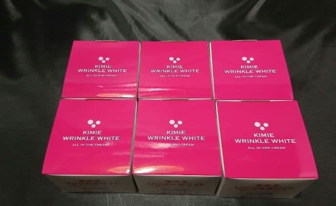 富山常備薬 　キミエリンクルホワイト　6個セット　薬用オールインワンクリーム