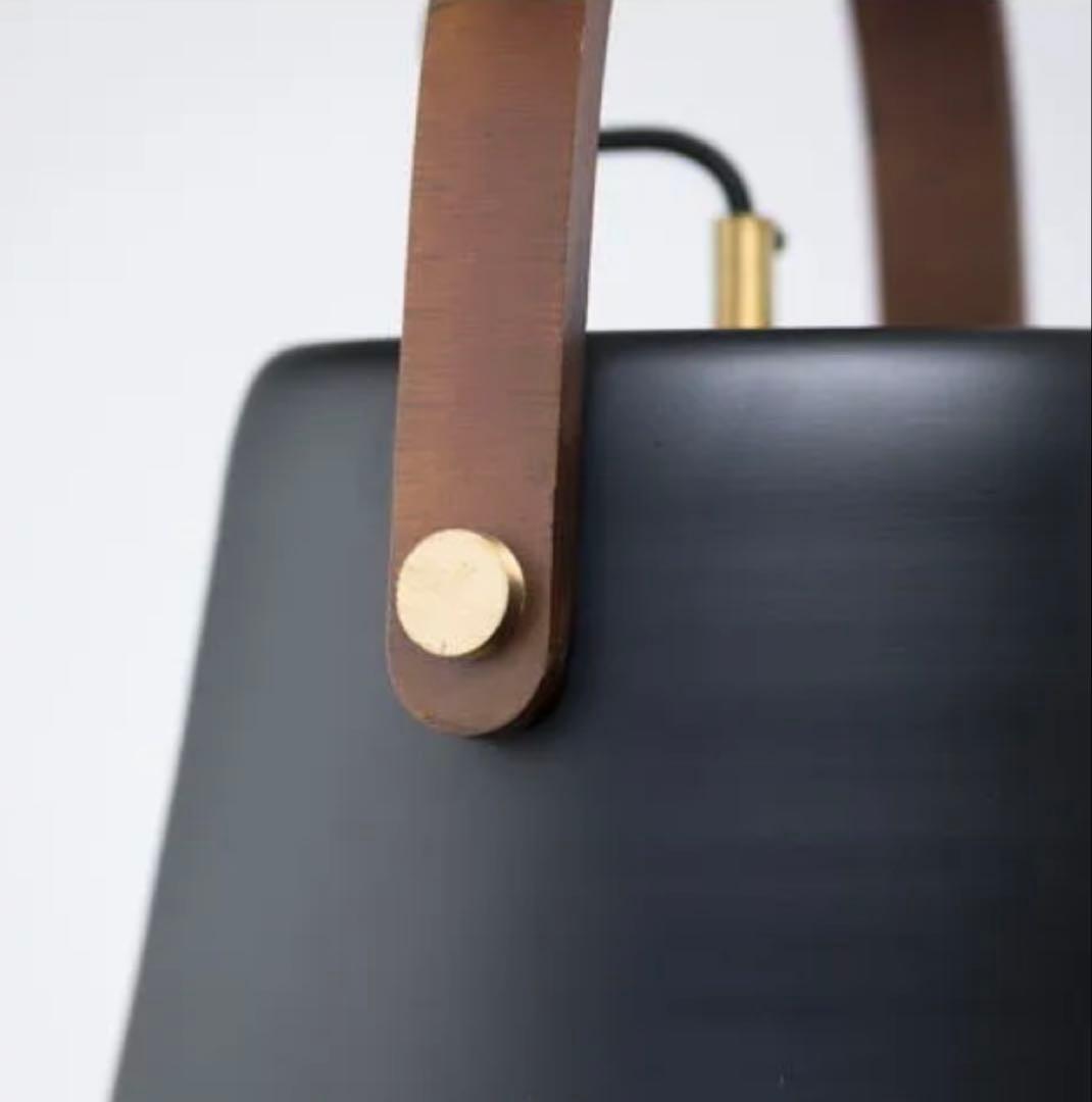 関家具　ヴィンテージ　レトロ　ペンダントライト　リフレクションコード　ブラック