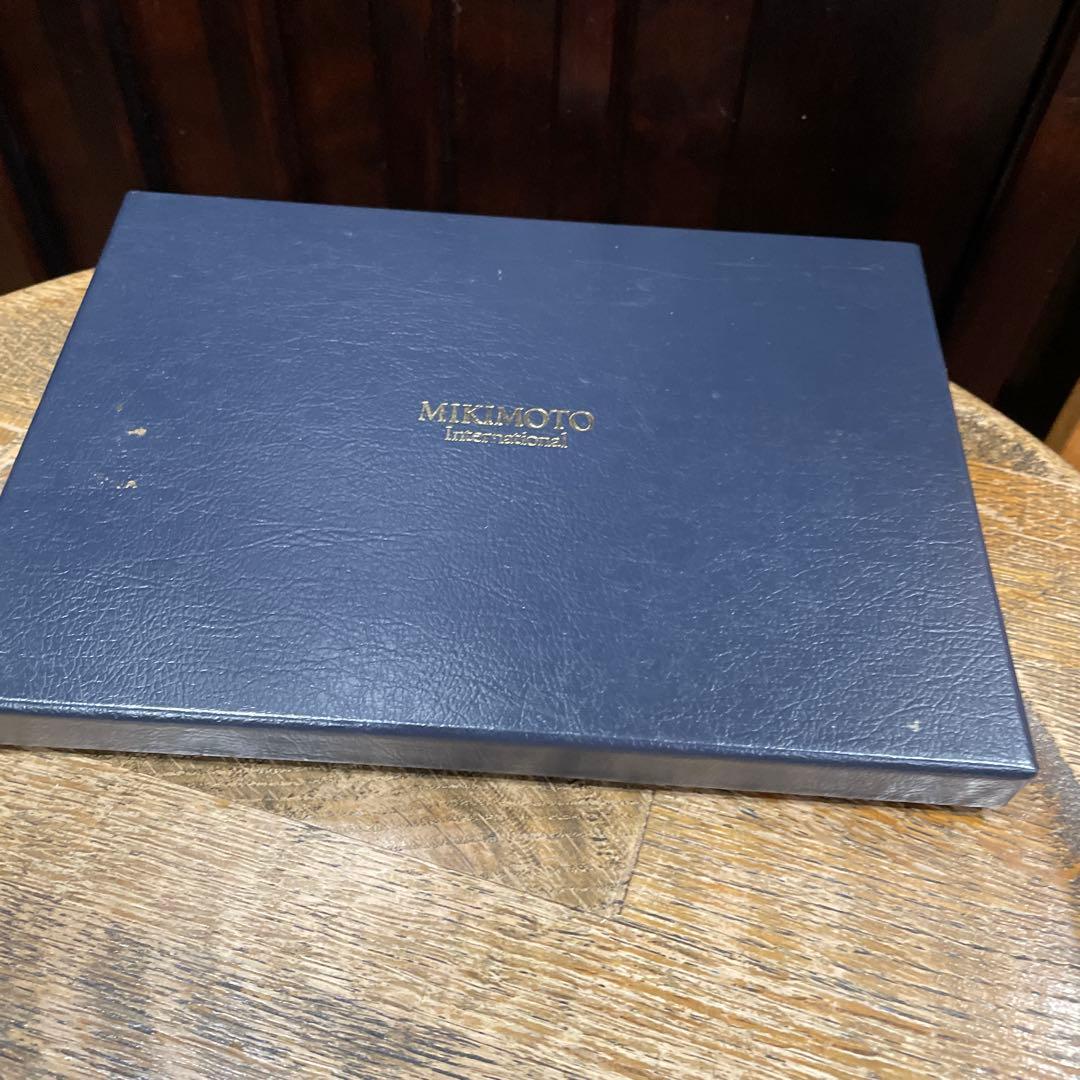 【新品未使用】MIKIMOTO パール付きティースプーン6本組