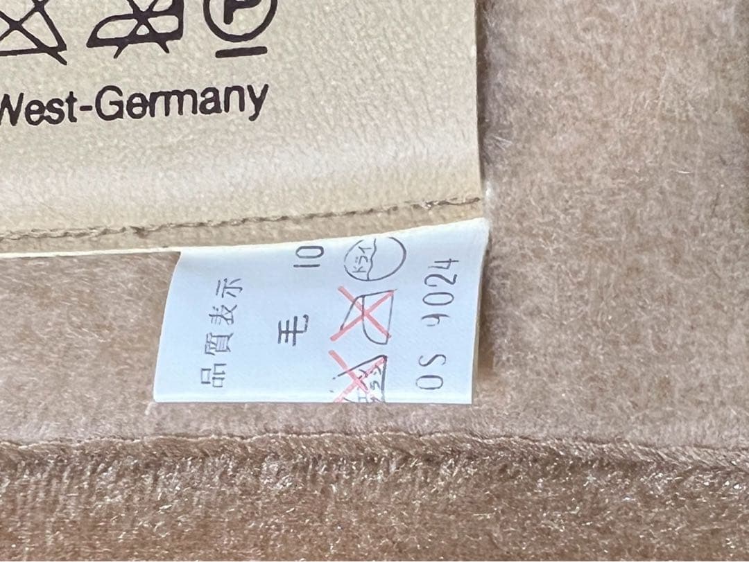 あ*い様 新品未使用 Haussmann オスマン 100%カシミヤ毛布 ブラン