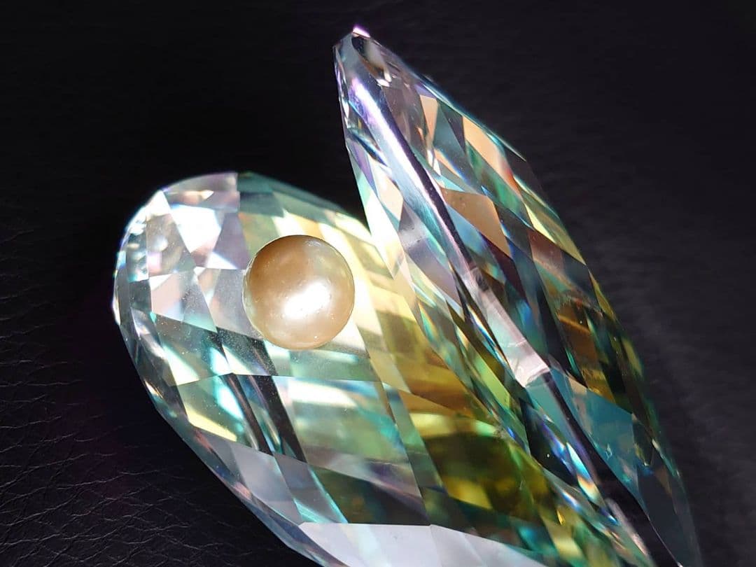 ☆ボヘミア クリスタル 貝☆