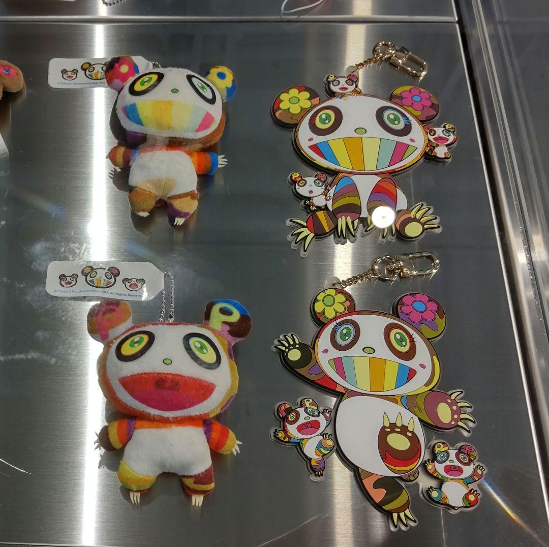 大人気パンダセット☆ 村上隆 ぬいぐるみ ラバー キーリング