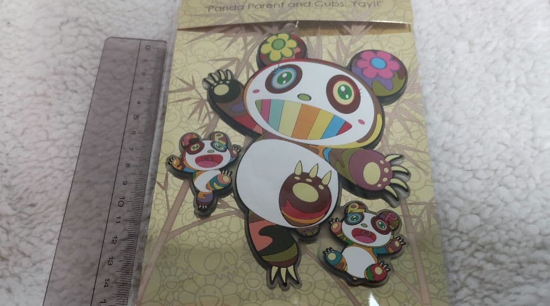 大人気パンダセット☆ 村上隆 ぬいぐるみ ラバー キーリング