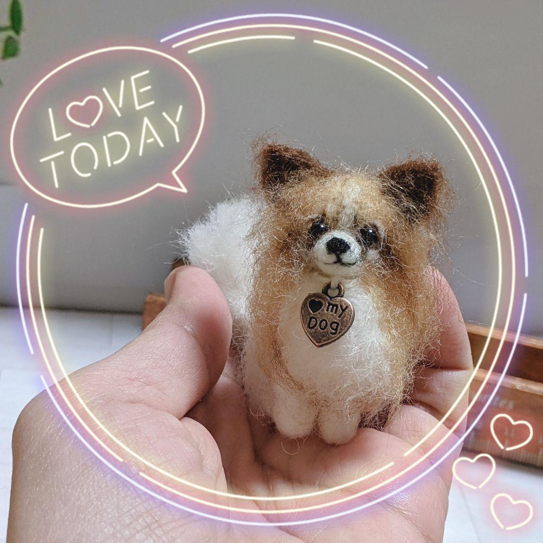 □すぬさま専用愛犬パピヨンちゃんミニチュアオーダー確認用ページ□ハンドメイド雑貨