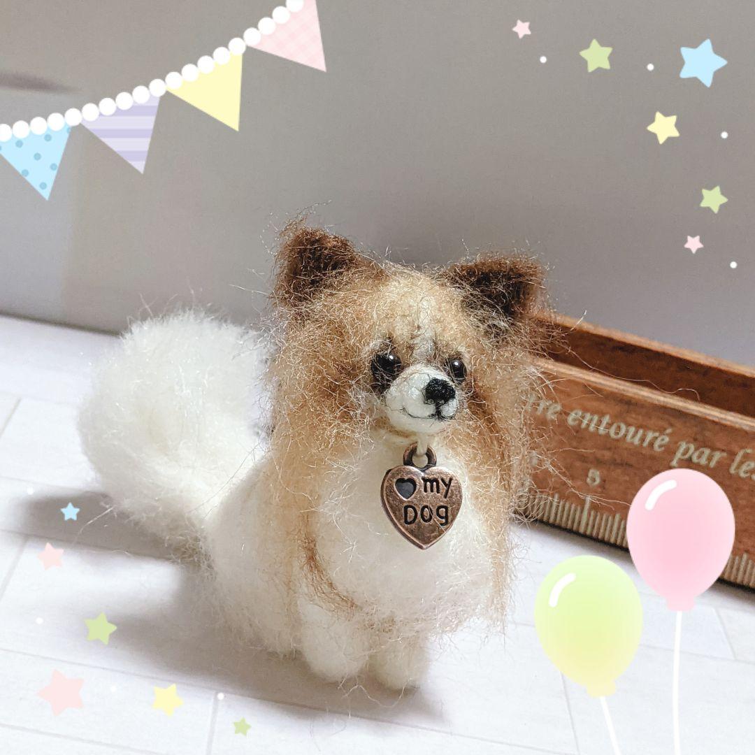 □すぬさま専用愛犬パピヨンちゃんミニチュアオーダー確認用ページ□ハンドメイド雑貨