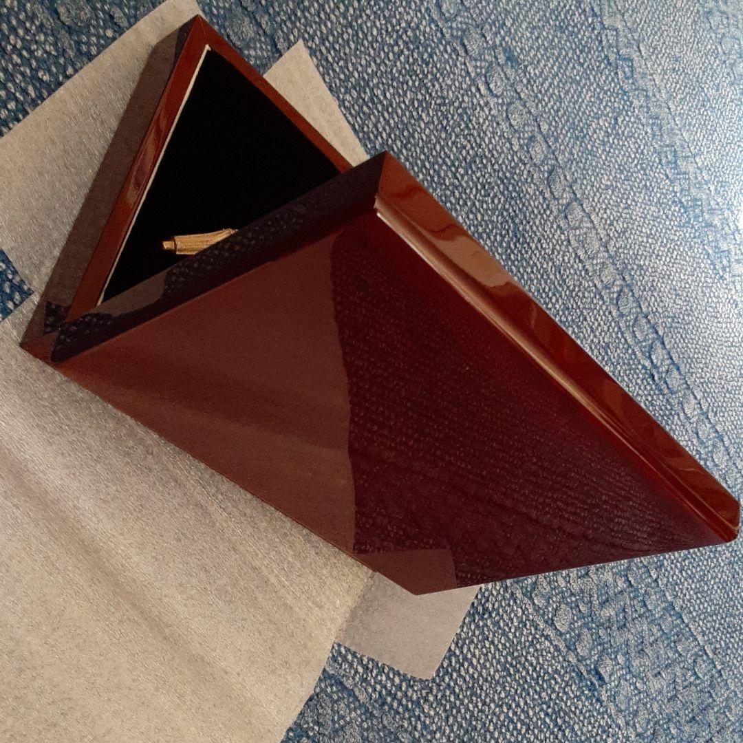 古いオマーン現地製サルタン刀剣/ミニチュア925銀製武具/木箱入中近東民芸