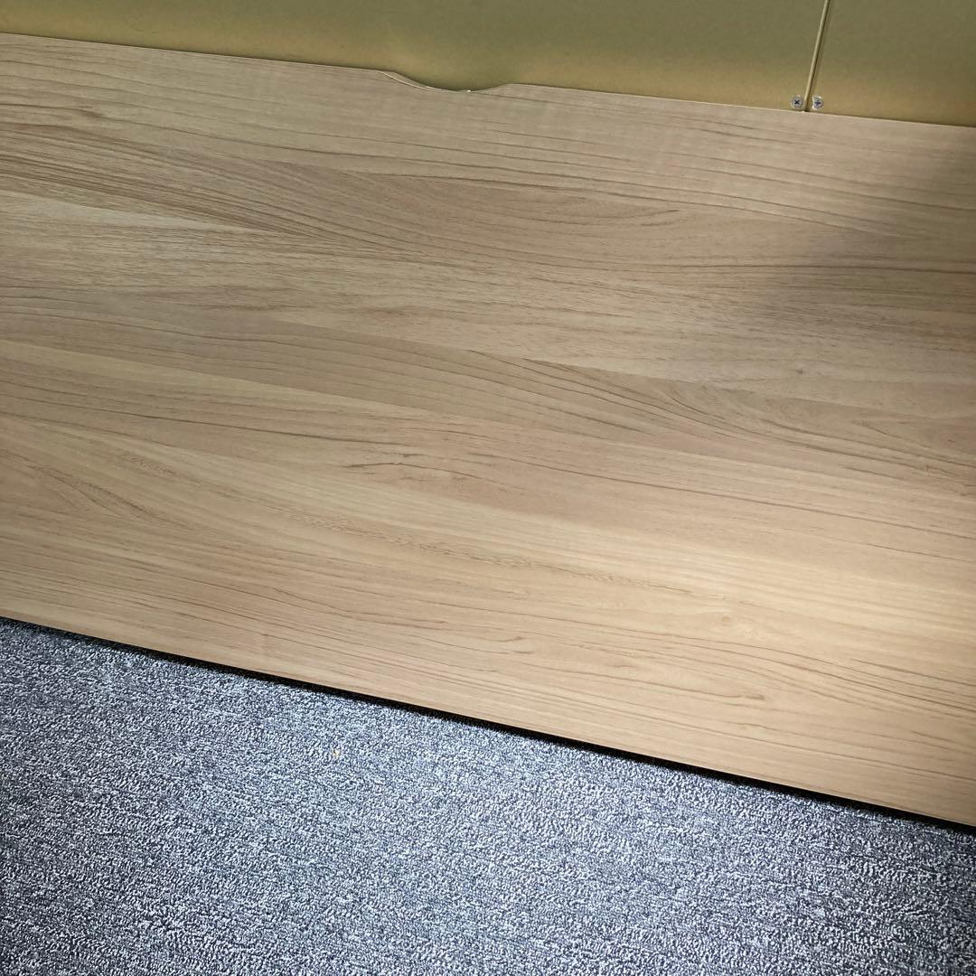 白井産業 デスク セパルテック 幅119cm 奥行き深型 ナチュラルブラウン