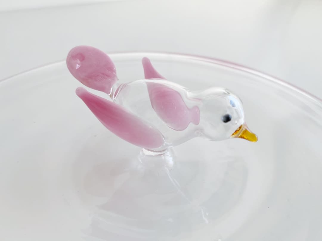 Dior パリ限定 プレート 小鳥 ピンク 皿 置物 テーブルウェア ディオール