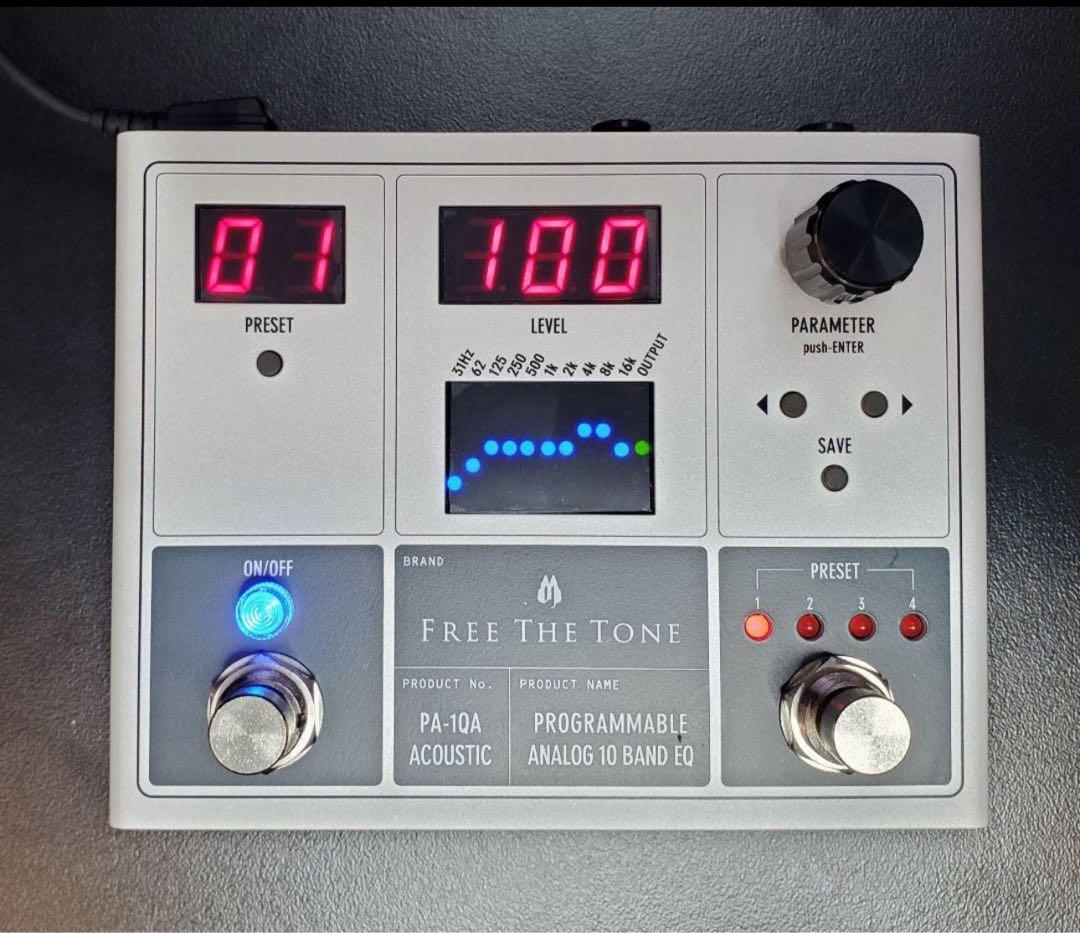 Free The Tone PA-1QA プログラマブルアナログイコライザー Amazon | Free The Tone PA-1QA PROGRAMMABLE ANALOG 10 BAND EQ