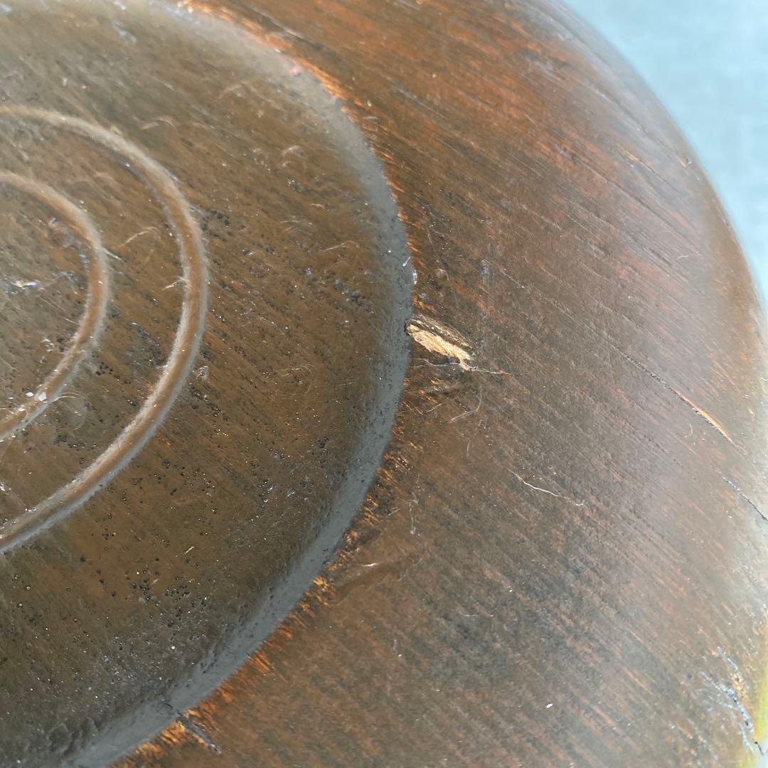 木製スツール　木製イス　花台　丸椅子　アンティーク　レトロ　b2