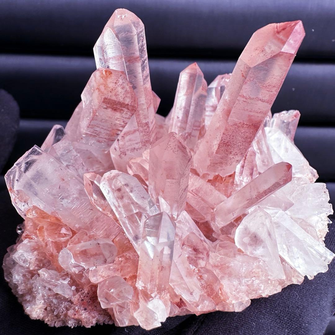 希少❗️高品質❗️超綺麗♡超強いパワー ピンク ヒマラヤ クラスター天然石A1558