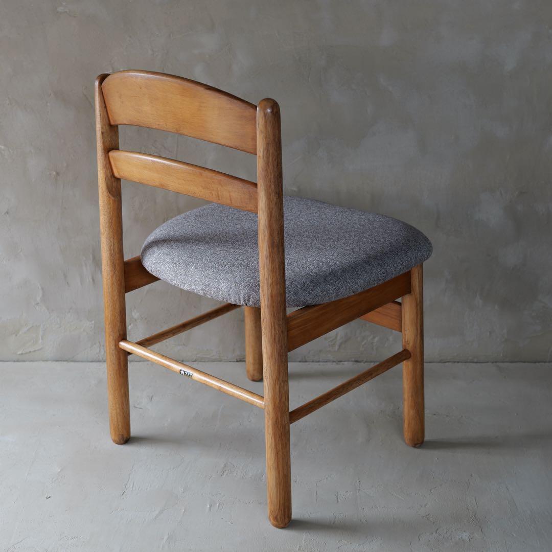 オールドカリモク ダイニングチェア　フルメンテ済エイジング感のある一点物