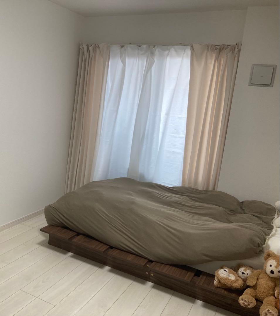 【LOWYA】シングルベッドフレーム