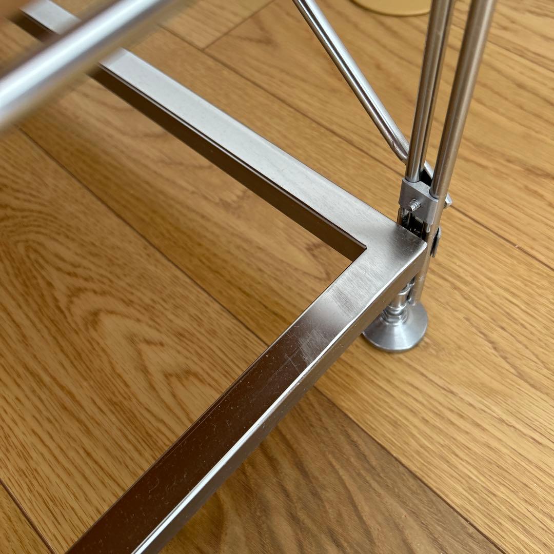 【1/31まで】【組み立て済】無印良品スチールラック 4段