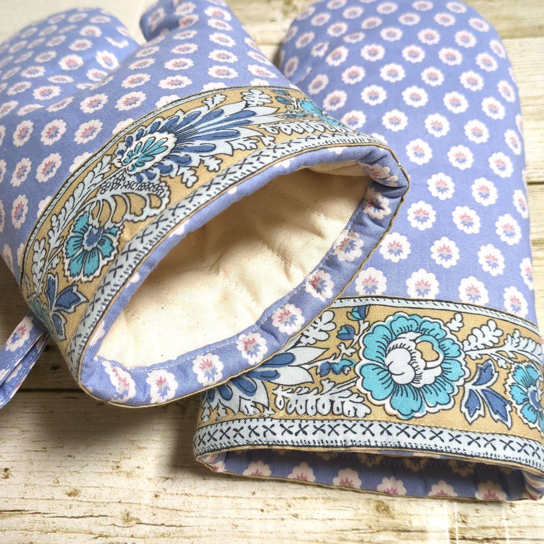 キッチンミトン＆鍋敷き　ハンドメイド