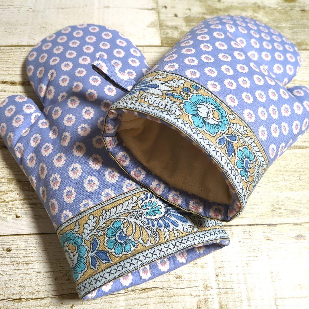 キッチンミトン＆鍋敷き　ハンドメイド