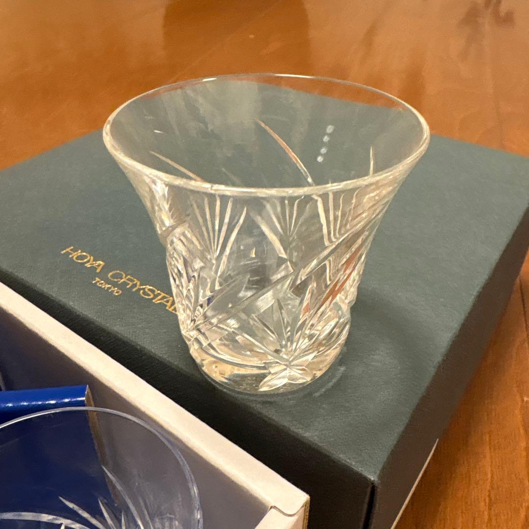 未使用]HOYA CRYSTAL TOKYO ホヤクリスタルグラス切子 5客 - メルカリ