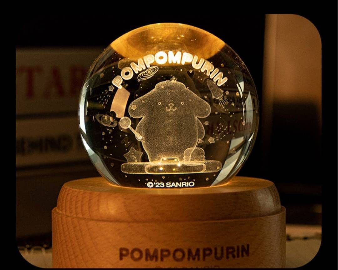 サンリオ　ランプ　ライト （クロミ、シナモン、ポムポムプリン、キティ）