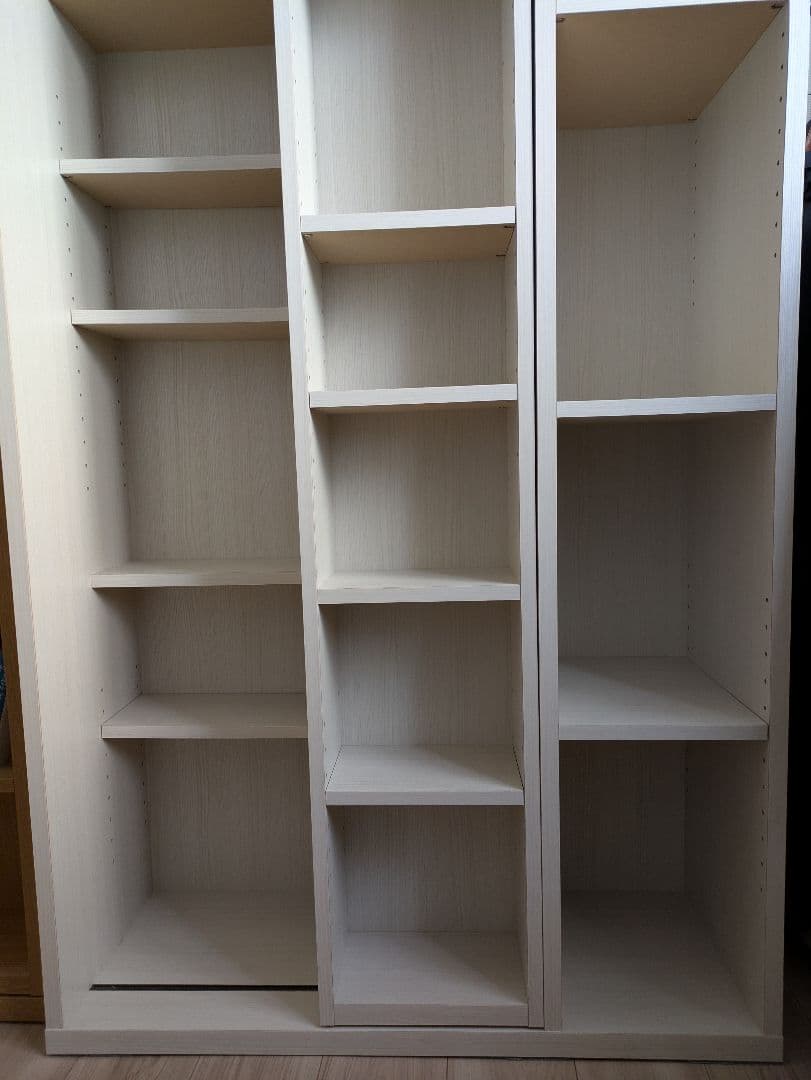 ニトリ　シングルスライド本棚