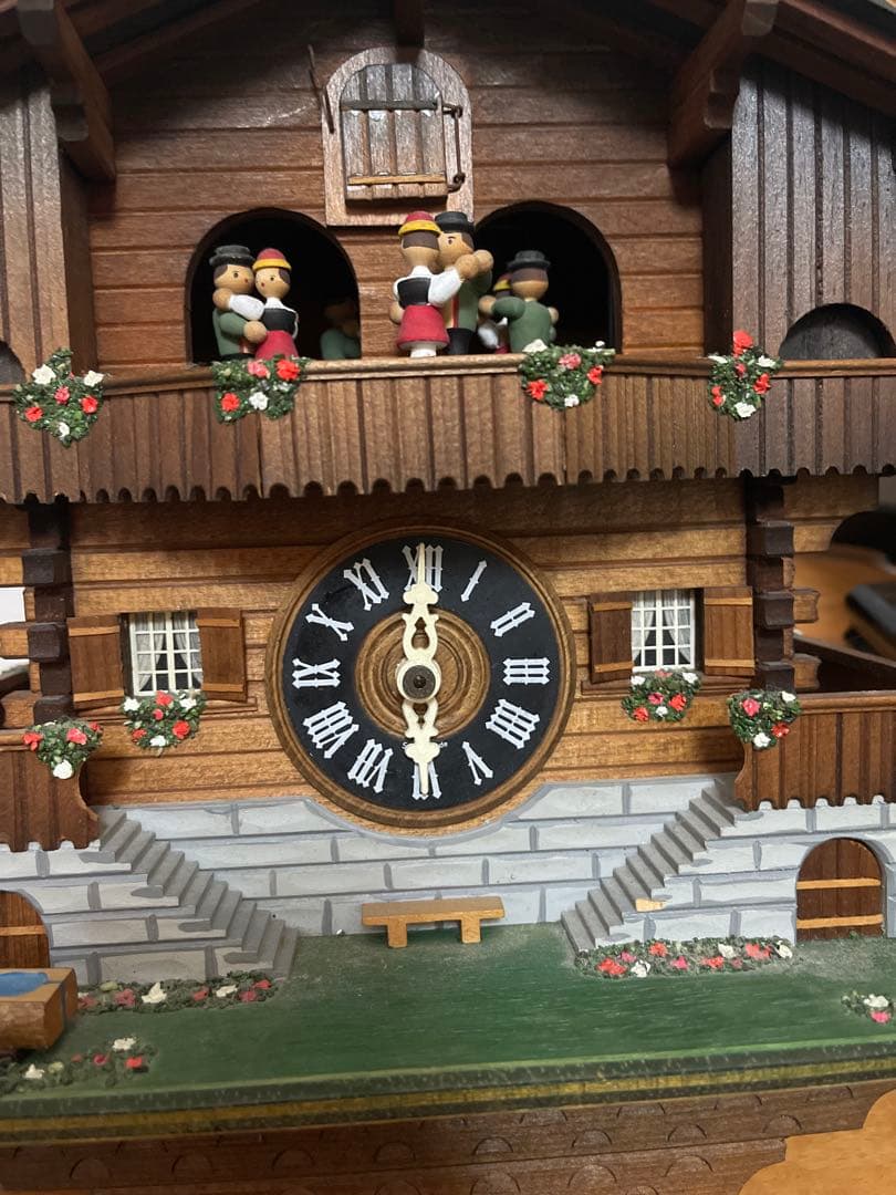 カッコウ時計 木製インテリア時計