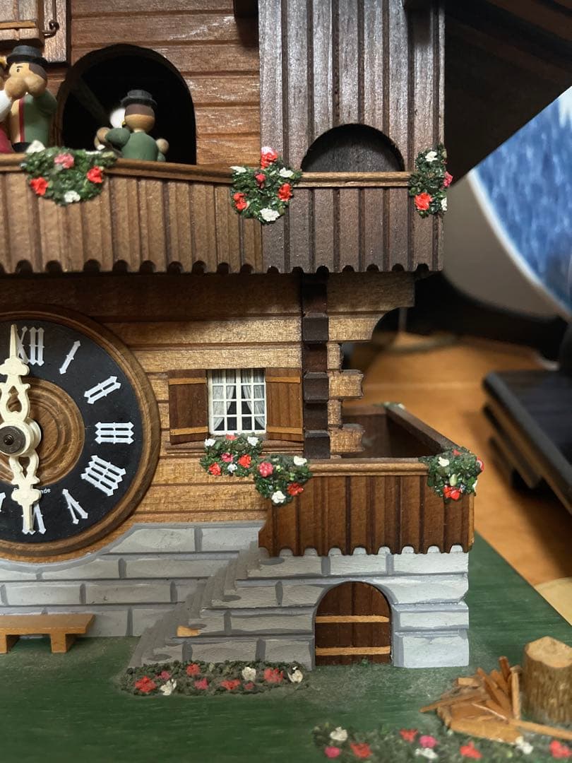 カッコウ時計 木製インテリア時計