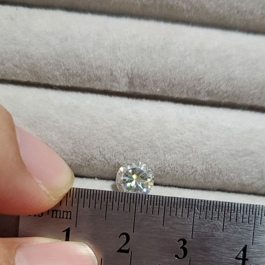 幻チタニア(合成ルチル)1.488ct ソーティング付き