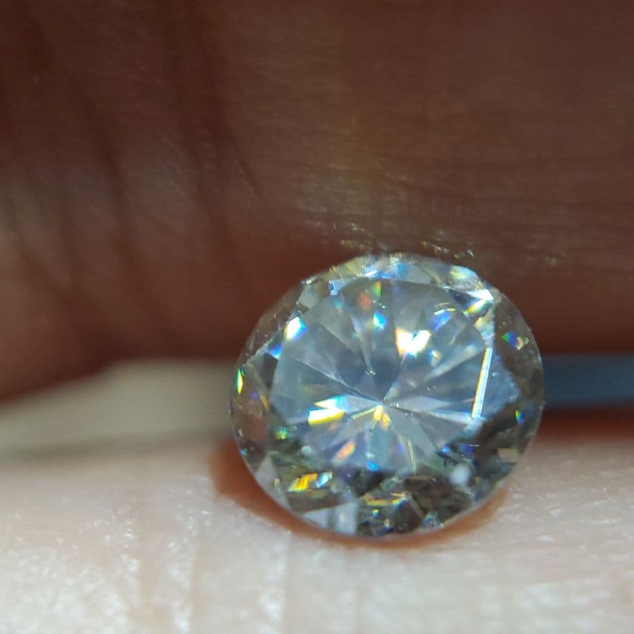 幻チタニア(合成ルチル)1.488ct ソーティング付き