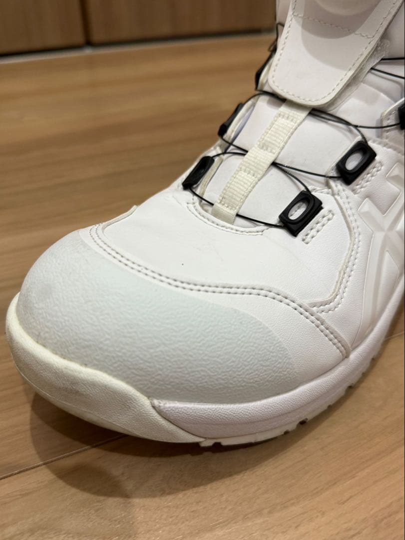 アシックスASICS WINJOB CP304BOA ホワイト　限定　安全靴