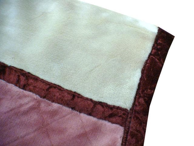 送料無料【新品B品】ダブルサイズ 毛布 【日本製アクリル素材2枚あわせ毛布】WI