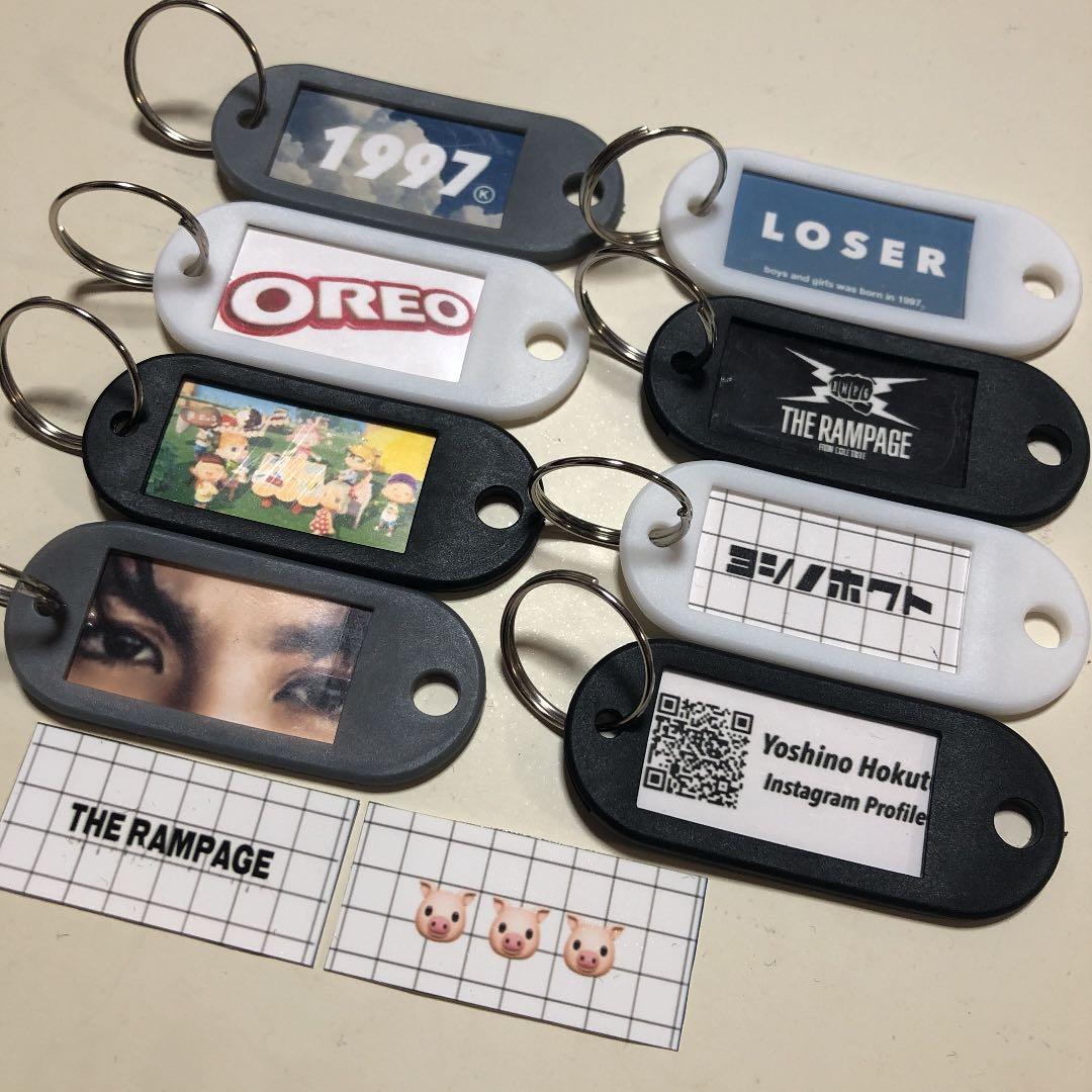 THERAMPAGE 吉野北人 ネップリ ネームタグ キーホルダー - メルカリ
