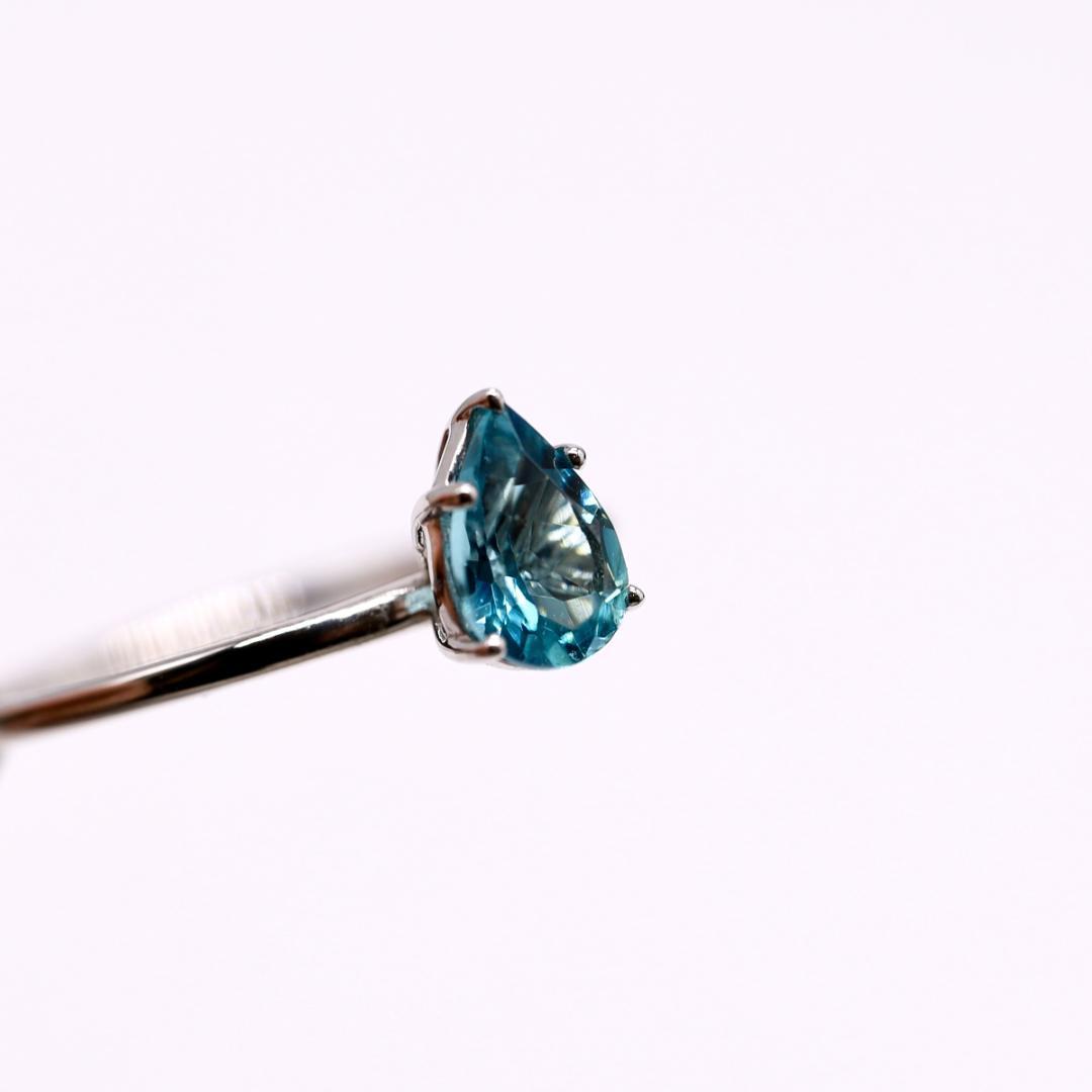 【天然アクアマリン】リング 0.60cts ルース 宝石