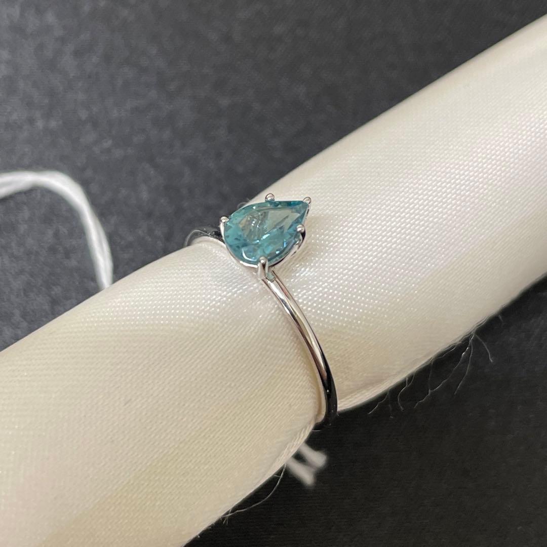 【天然アクアマリン】リング 0.60cts ルース 宝石