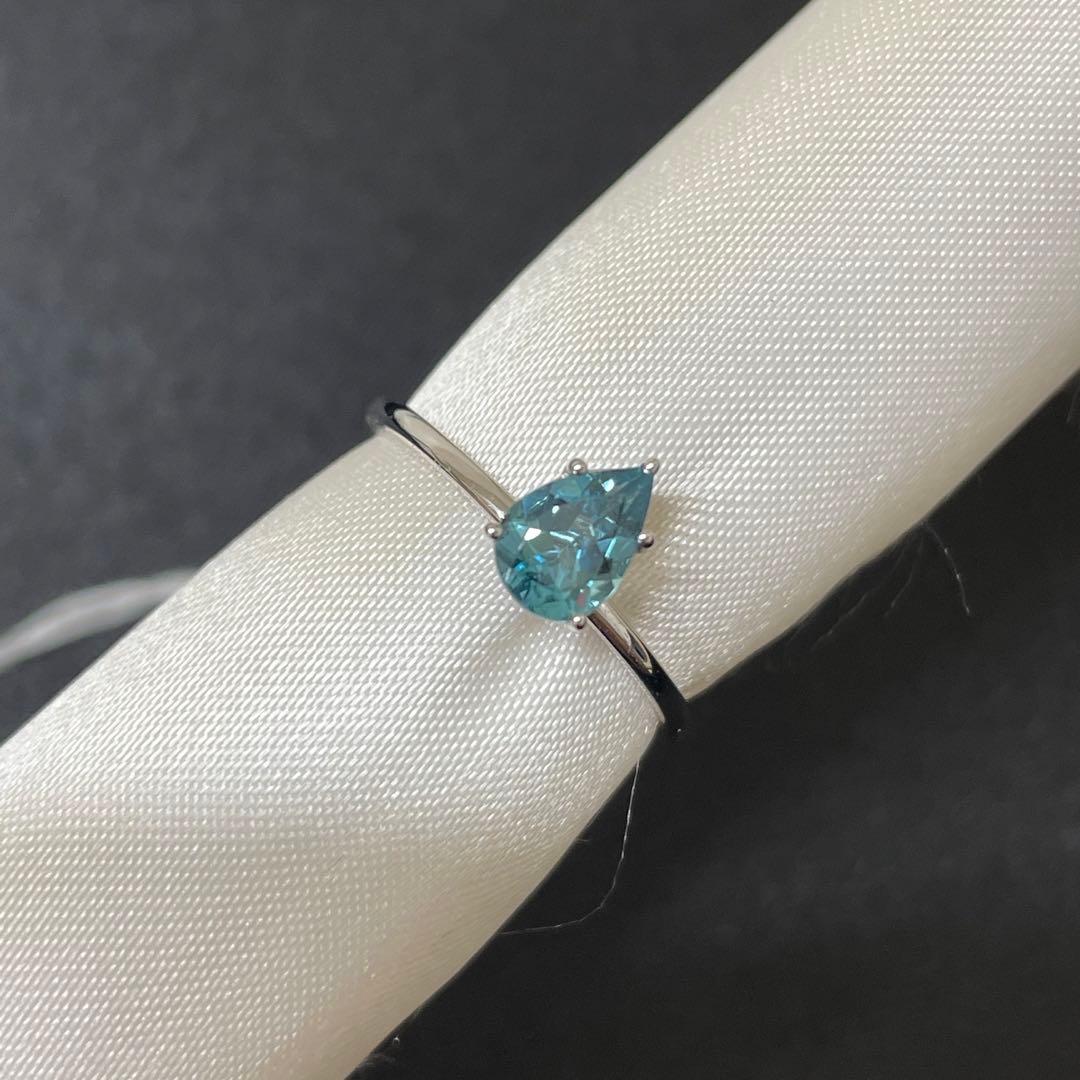 【天然アクアマリン】リング 0.60cts ルース 宝石